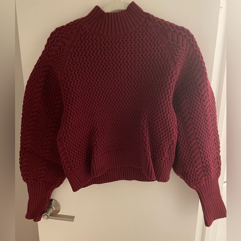 C/MEO Warm Burgandy Sweater